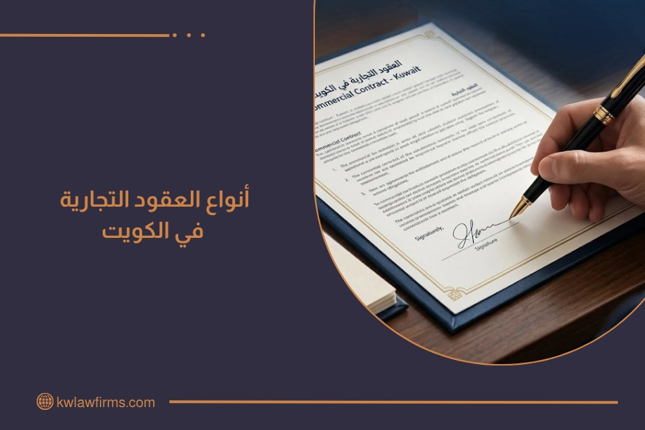 أنواع العقود التجارية في الكويت