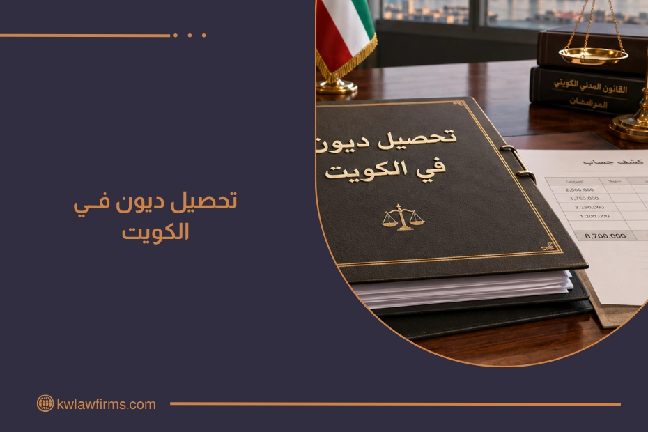 تحصيل ديون في الكويت من خلال مراجعة المستندات والمطالبات المالية بين الدائن والمدين.