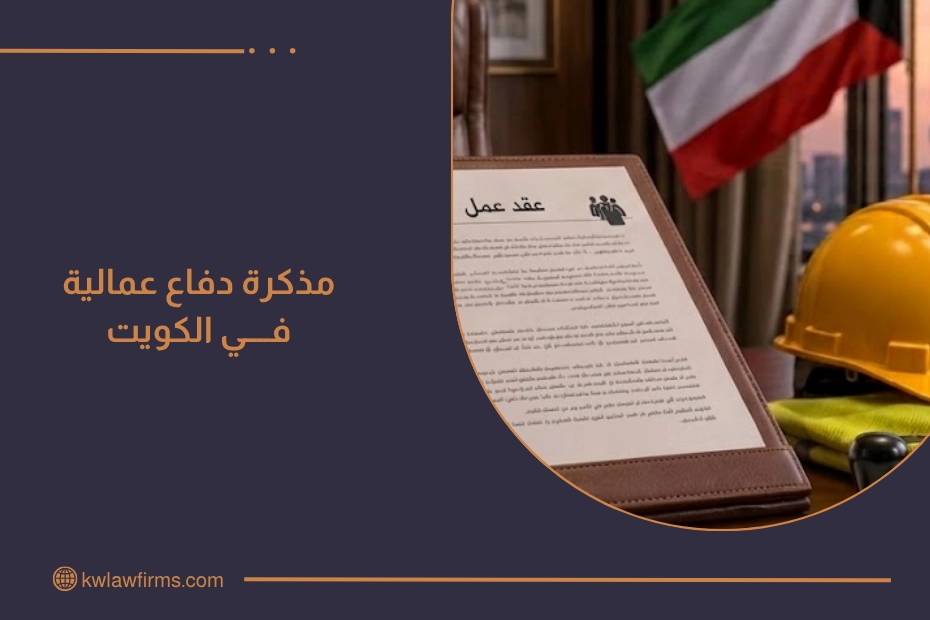 مذكرة دفاع عمالية في الكويت: الصياغة والدفوع والإجراءات